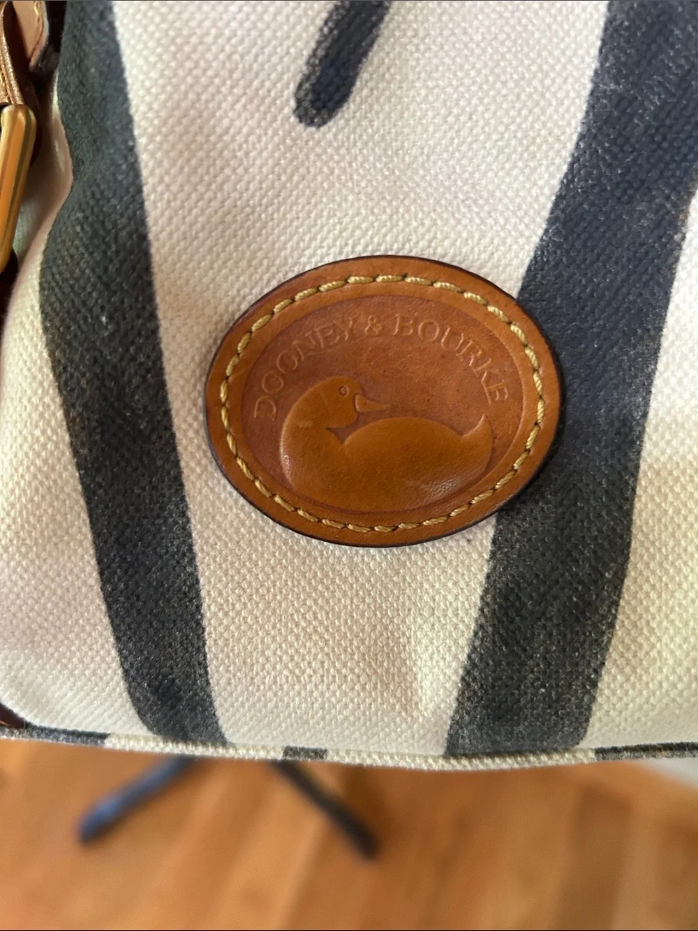 Dooney and  Bourke Zebra Satchel